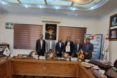 تکریم و معارفه مسئول حراست موسسه تحقیقات اصلاح و تهیه بذر چغندرقند اردیبهشت ۱۴۰۴