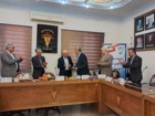 حضور علیرضا حسامی، مدیرکل امور مالی سازمان تات در مؤسسه