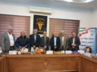 حضور علیرضا حسامی، مدیرکل امور مالی سازمان تات در مؤسسه