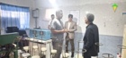 بازدید و نظارت مدیریت موسسه از واحد تحویل و عیارسنجی کارخانه قند اهواز