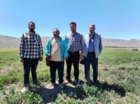 بازدید از مزارع تولید بذر الیت چغندرقند ایستگاه فیروزکوه