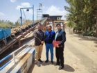 بازدید و نظارت از تحویل ریشه چغندرقند پاییزه و واحد عیارسنجی کارخانه قند اصفهان