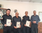 تجلیل از همکاران حفاظت فیزیکی اداره اصلاح و تولید بذر چغندرقند اردبیل