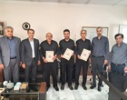 تجلیل از همکاران حفاظت فیزیکی اداره اصلاح و تولید بذر چغندرقند اردبیل