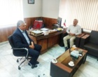 بازدید مدیرکل منابع انسانی  و نوسازی اداری سازمان تات از اداره اصلاح و تولید بذر چغندرقند اردبیل