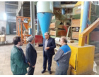 بازدید رییس موسسه از کارخانه بوجاری و فرآوری بذر اردبیل