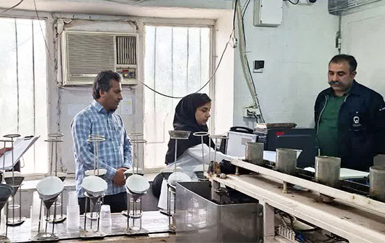 نظارت میدانی بر فرآیند عیارسنجی چغندرقند در کارخانه‌های قند خوزستان