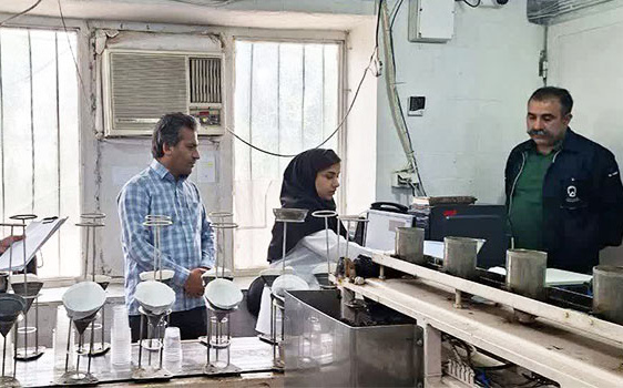 نظارت میدانی بر فرآیند عیارسنجی چغندرقند در کارخانه‌های قند خوزستان