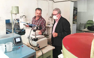 بازدید ناظر عالی استان فارس از کارخانه قند مینو شهرستان فسا