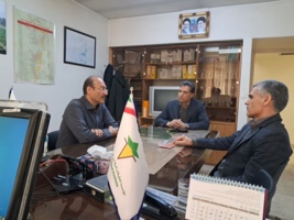 رئیس موسسه از ایستگاه تحقیقات چغندرقند مهندس مطهری بازدید کردند