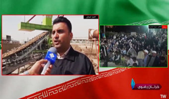 بهره‌برداری از چغندرقند پاییزه در کارخانه قند فیروزه نیشابور عملیاتی شد