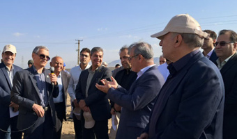 بازدید معاون‌ وزیر و رئیس سازمان تات از ایستگاه تحقیقات چغندرقند مهندس مطهری در کرج