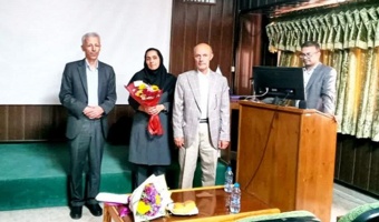 جلسه دفاعیه از رساله دکتری عضو هیئت علمی بخش تحقیقات چغندرقند استان فارس