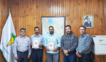 تجلیل از همکاران حفاظت فیزیکی ایستگاه تحقیقات فیروزکوه