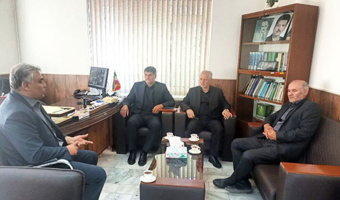 حضور رئیس حراست سازمان جهادکشاورزی استان اردبیل در اداره اصلاح و تولید بذر چغندرقند اردبیل