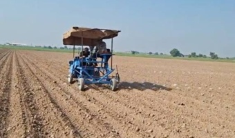 فیلم کوتاه از کاشت پروژه‌های تحقیقاتی بخش چغندرقند صفی‌آباد دزفول