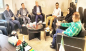 دیدار رئیس مؤسسه تحقیقات چغندرقند با رئیس مرکز تحقیقات و آموزش کشاورزی گلستان