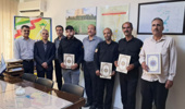 تجلیل از همکاران حفاظت فیزیکی ایستگاه تحقیقات چغندرقند مهندس مطهری