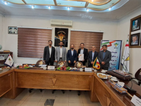 تکریم و معارفه مسئول حراست موسسه تحقیقات اصلاح و تهیه بذر چغندرقند