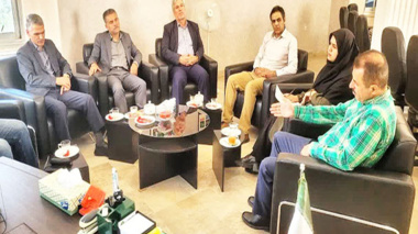 دیدار رئیس مؤسسه تحقیقات چغندرقند با رئیس مرکز تحقیقات و آموزش کشاورزی گلستان