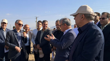 بازدید معاون‌ وزیر و رئیس سازمان تات از ایستگاه تحقیقات چغندرقند مهندس مطهری در کرج
