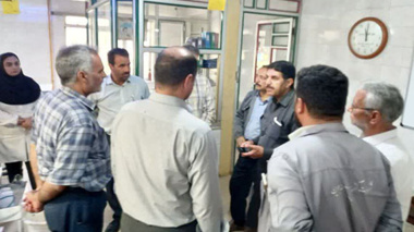 بازدید از روند بهره‌برداری پاییزه کارخانه قند جوین سبزوار