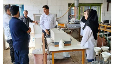 بازدید نظارتی بر روند اجرای دستورالعمل‌های فنی در واحد تحویل ریشه و عیارسنجی کارخانه قند ارومیه