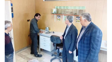 بازدید رییس موسسه از آزمایشگاه تکنولوژی و فرآوری بذر اردبیل