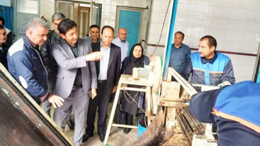 نظارت بر فرآیند عیارسنجی چغندرقند و اطمینان از اجرای صحیح ضوابط فنی کارخانه قند نقده